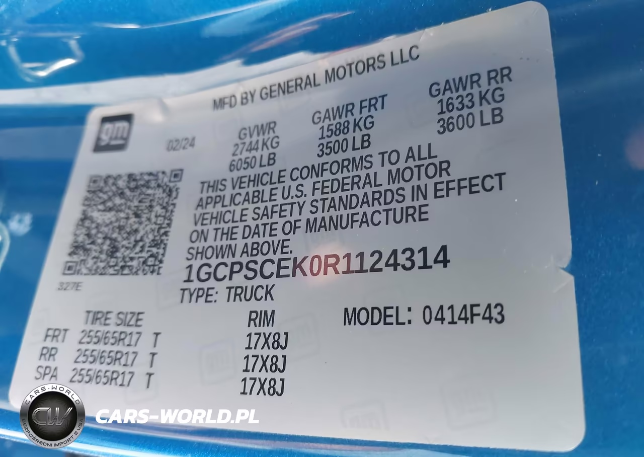 2024 Chevrolet Colorado 2Wd Lt VIN:1GCPSCEK0R1124314 - 9