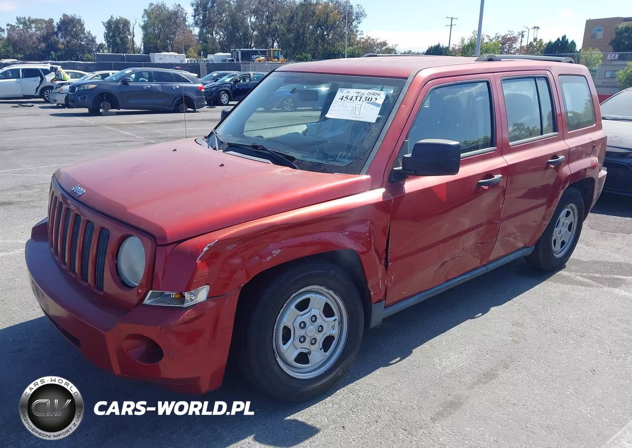 2008 Jeep Patriot Sport VIN:1J8FT28W08D706226 - 2