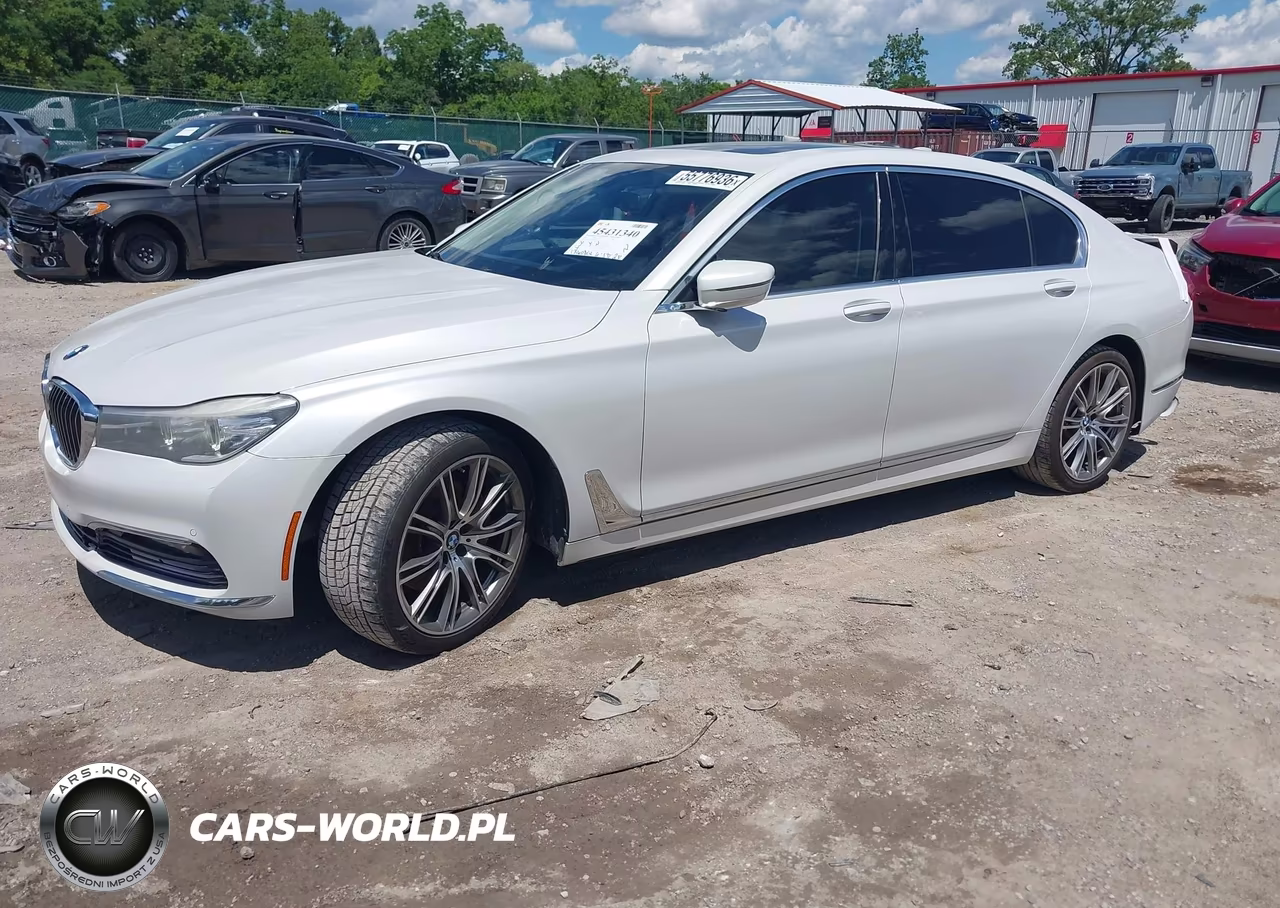 2017 BMW 740I VIN:WBA7E2C55HG740470 - 2