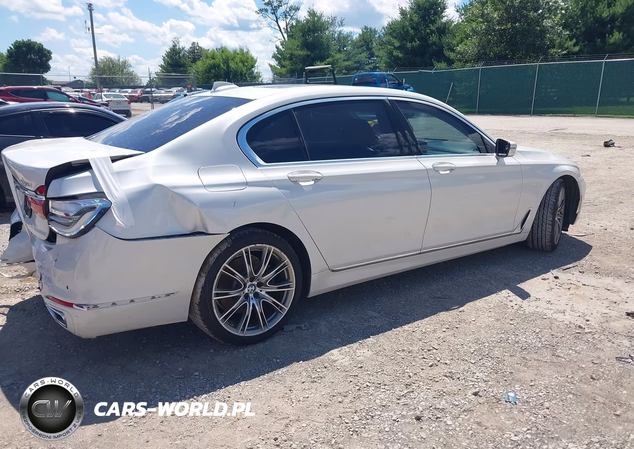 2017 BMW 740I VIN:WBA7E2C55HG740470 - 4