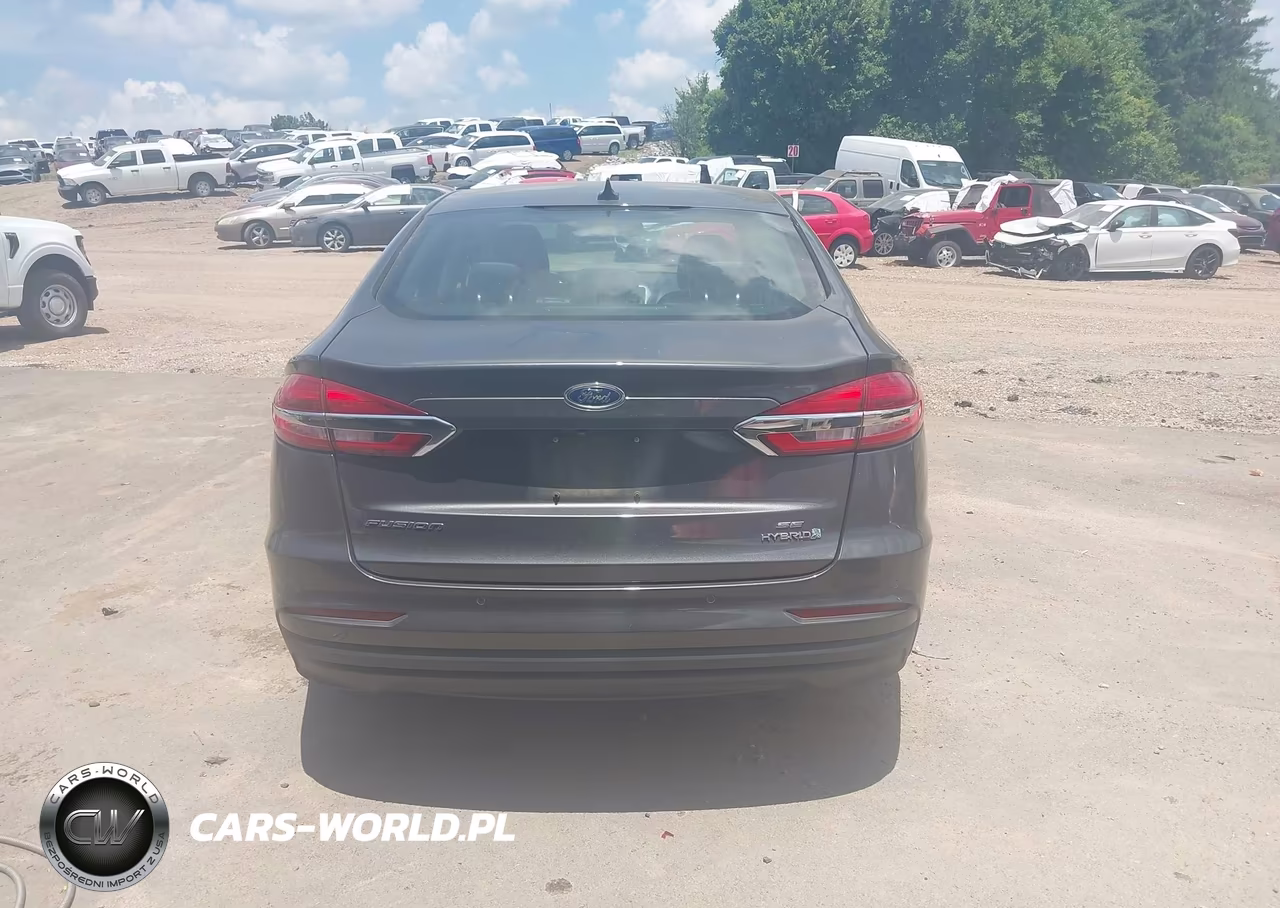 2019 Ford Fusion Hybrid Se VIN:3FA6P0LU1KR100430 - 19