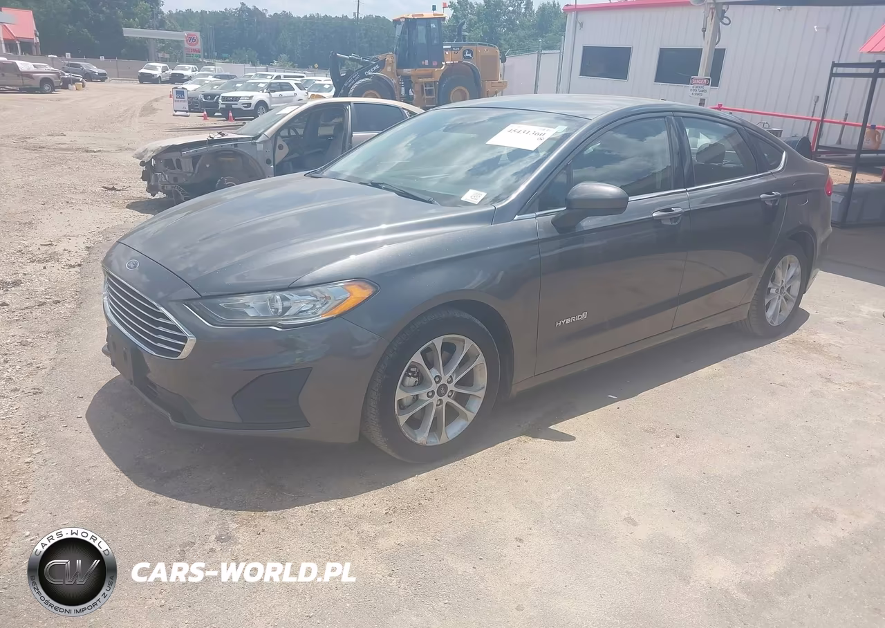 2019 Ford Fusion Hybrid Se VIN:3FA6P0LU1KR100430 - 2