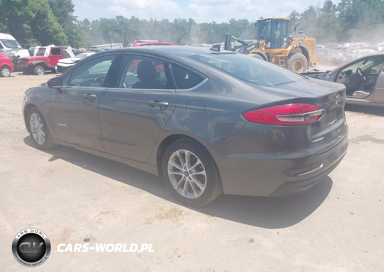2019 Ford Fusion Hybrid Se VIN:3FA6P0LU1KR100430 - 3