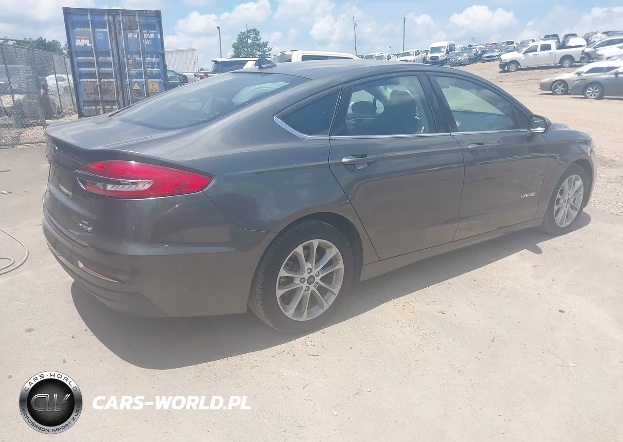 2019 Ford Fusion Hybrid Se VIN:3FA6P0LU1KR100430 - 4