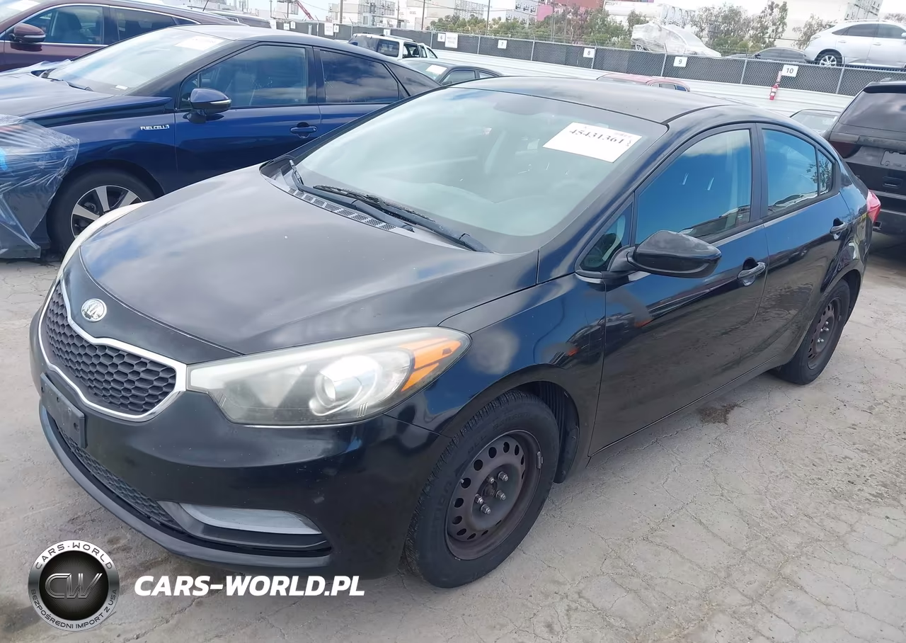 2014 Kia Forte Lx VIN:KNAFK4A60E5186466 - 2