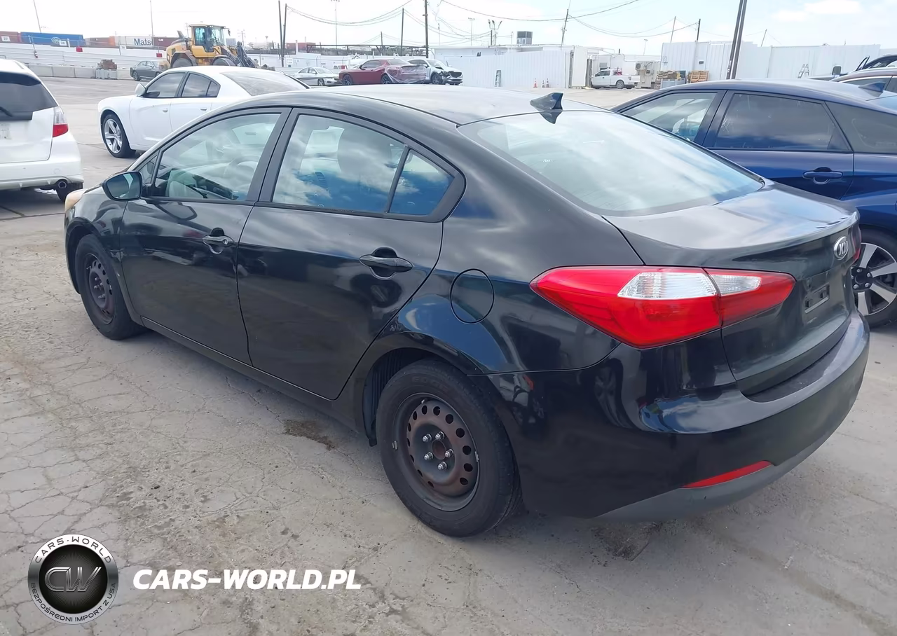 2014 Kia Forte Lx VIN:KNAFK4A60E5186466 - 3