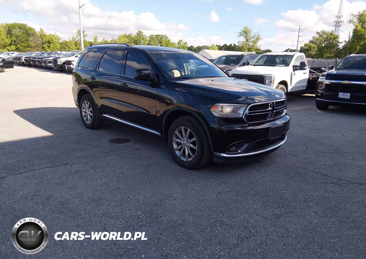 2017 Dodge Durango Sxt Awd