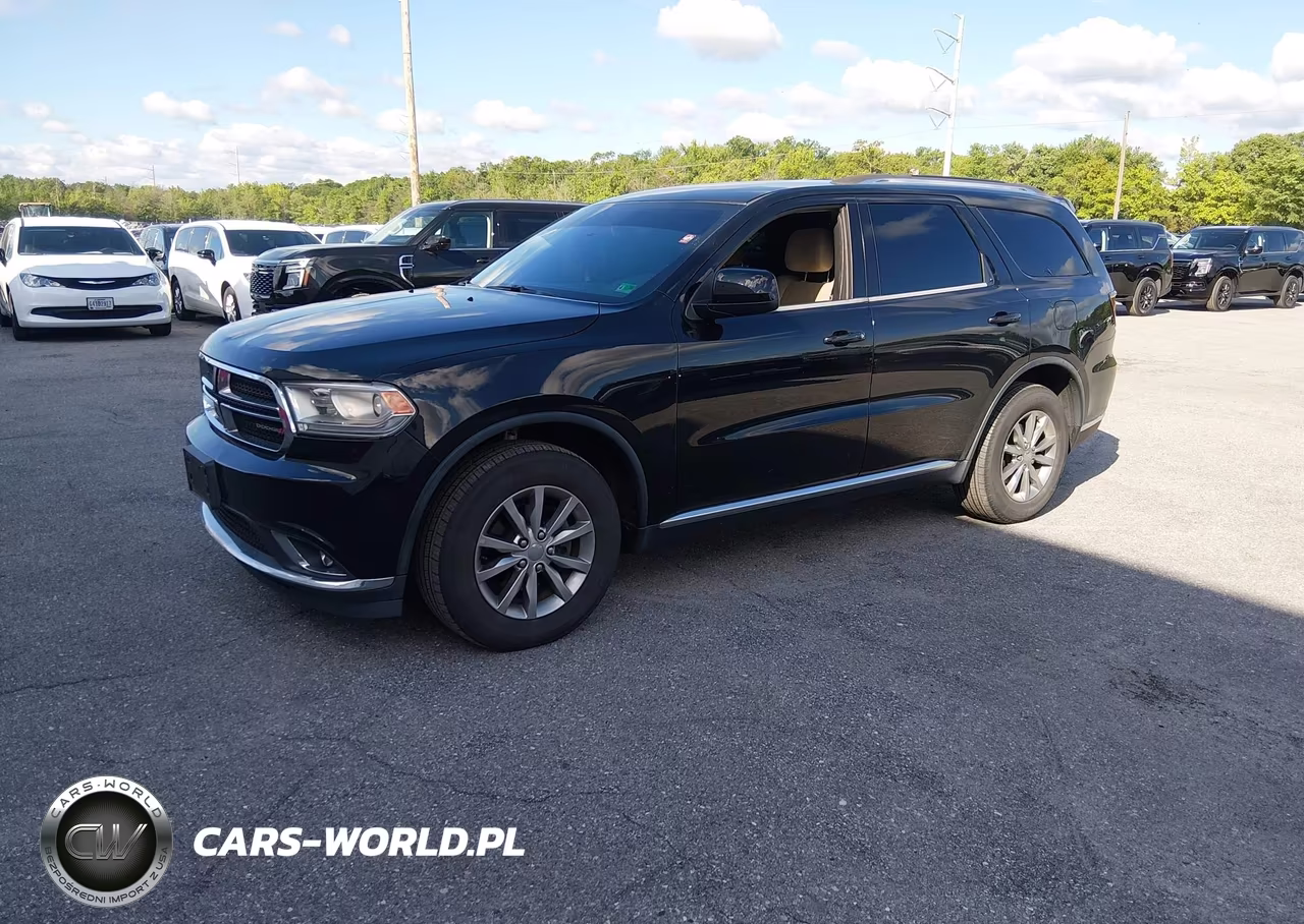 2017 Dodge Durango Sxt Awd VIN:1C4RDJAG8HC680947 - 2