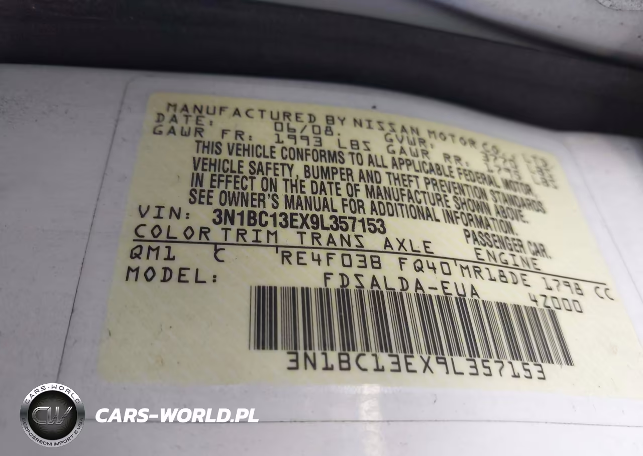 2009 Nissan Versa 1.8S VIN:3N1BC13EX9L357153 - 9