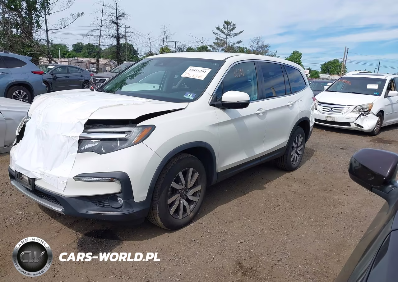 2019 Honda Pilot Ex VIN:5FNYF6H33KB062757 - 2