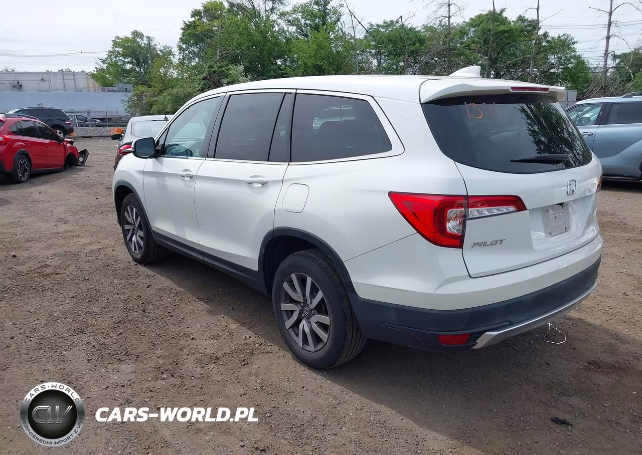 2019 Honda Pilot Ex VIN:5FNYF6H33KB062757 - 3
