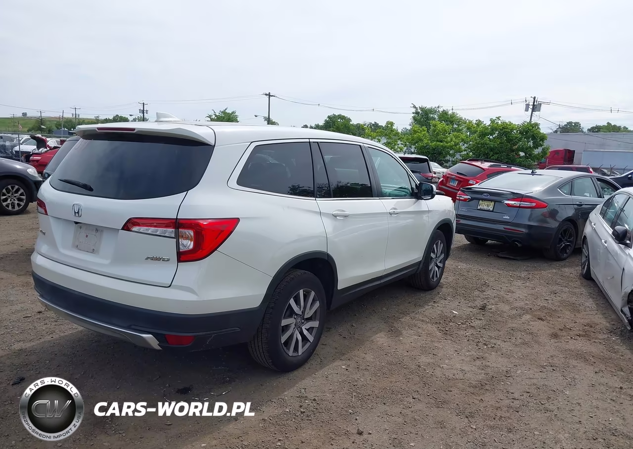 2019 Honda Pilot Ex VIN:5FNYF6H33KB062757 - 4