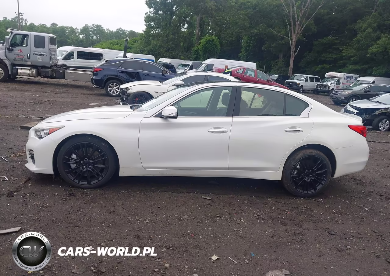 2016 Infiniti Q50 3.0T Red Sport 400 VIN:JN1FV7AR8GM451412 - 14