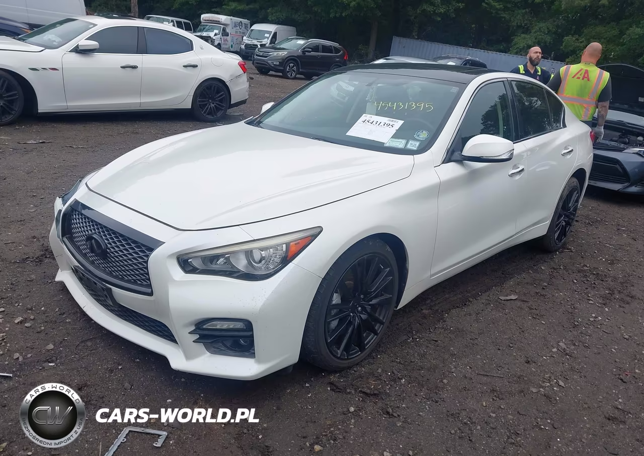 2016 Infiniti Q50 3.0T Red Sport 400 VIN:JN1FV7AR8GM451412 - 2