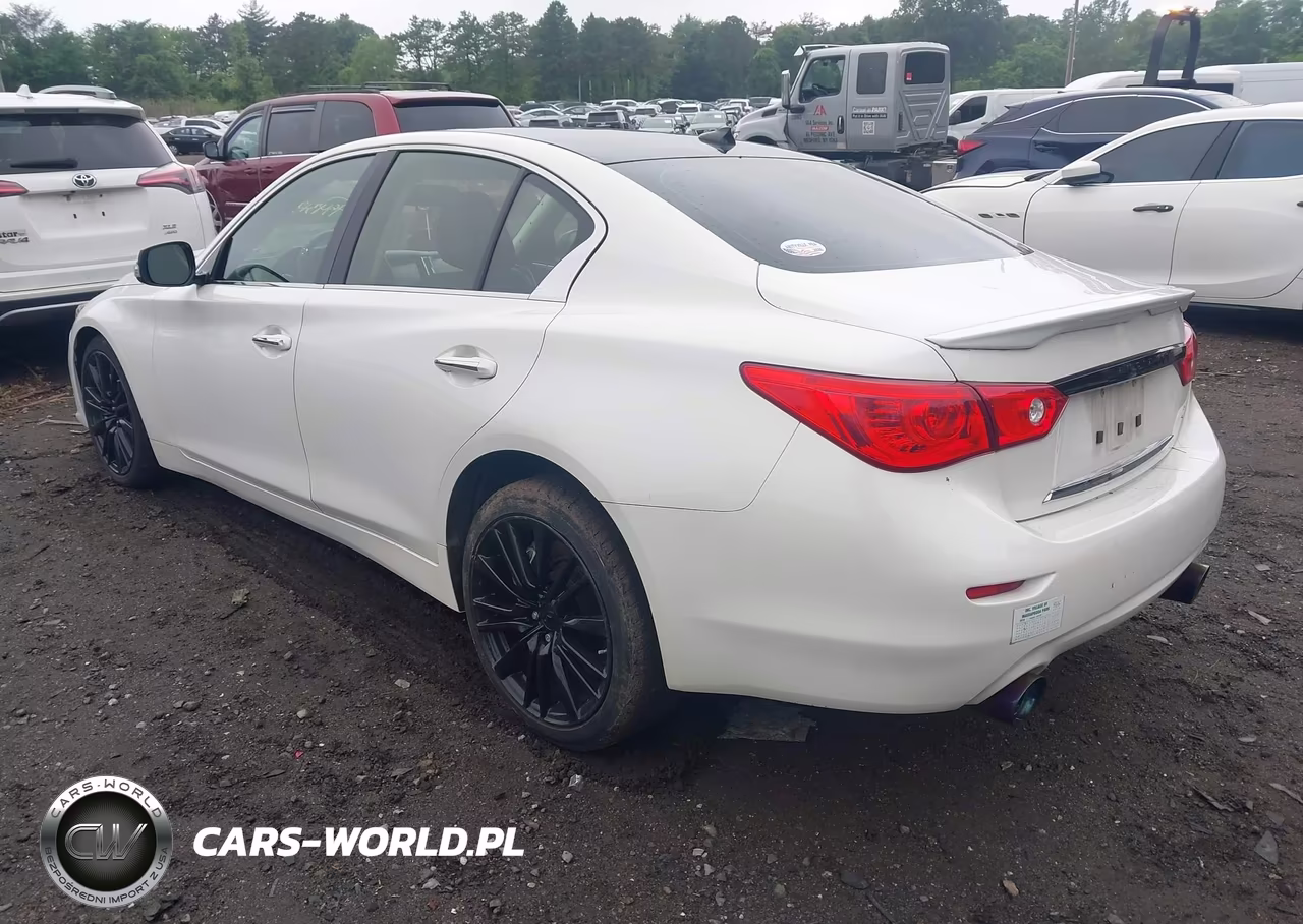 2016 Infiniti Q50 3.0T Red Sport 400 VIN:JN1FV7AR8GM451412 - 3