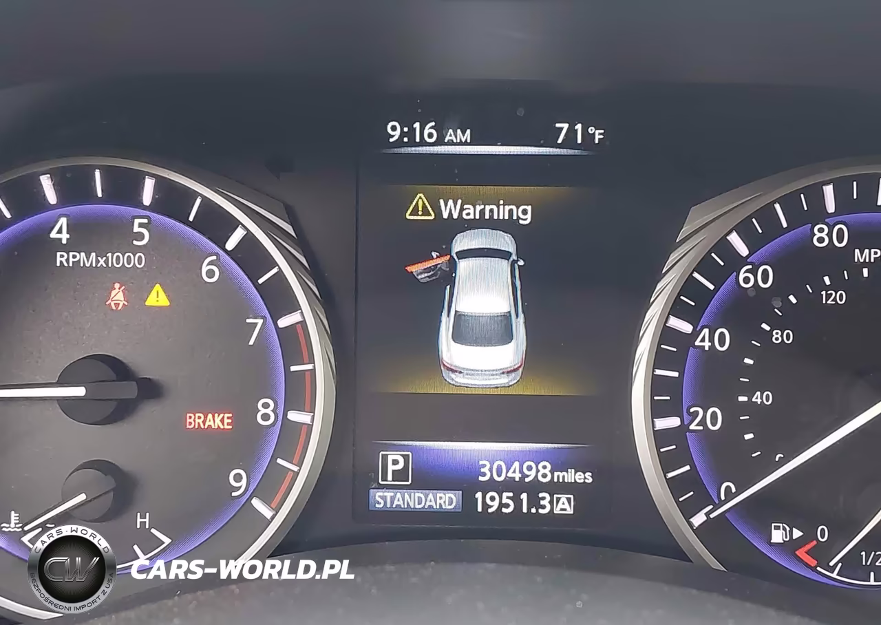 2016 Infiniti Q50 3.0T Red Sport 400 VIN:JN1FV7AR8GM451412 - 7