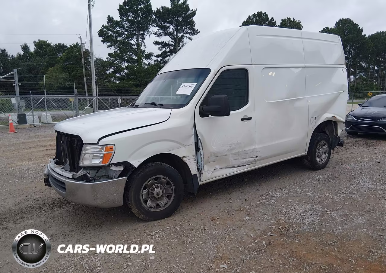 2020 Nissan Nv Cargo Nv2500 Hd Sv High Roof V6 VIN:1N6BF0LY0LN806708 - 2