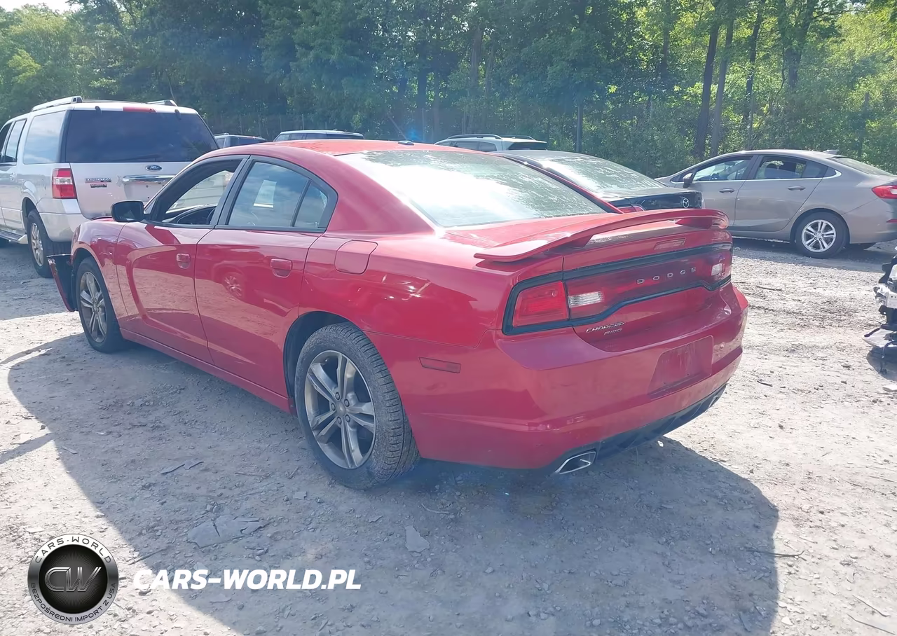 2013 Dodge Charger Sxt Plus VIN:2C3CDXJG6DH528654 - 3