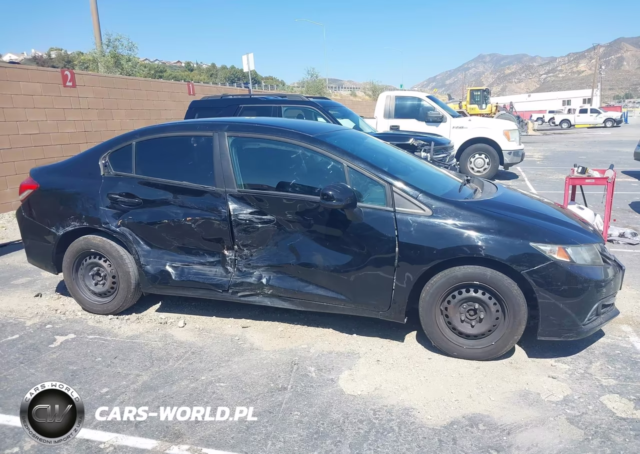 2013 Honda Civic Lx VIN:19XFB2F58DE274580 - 13