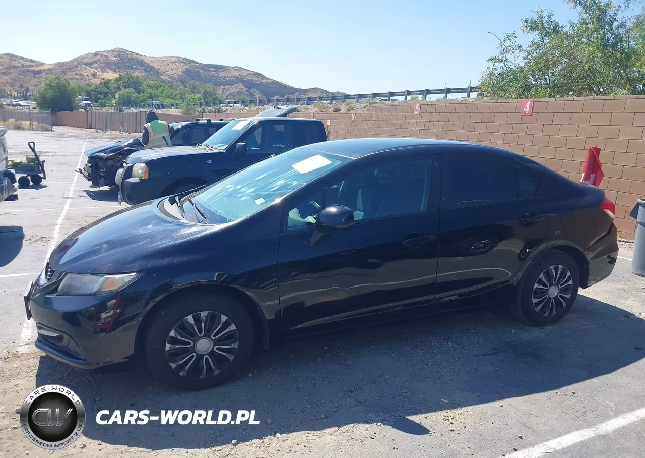 2013 Honda Civic Lx VIN:19XFB2F58DE274580 - 14