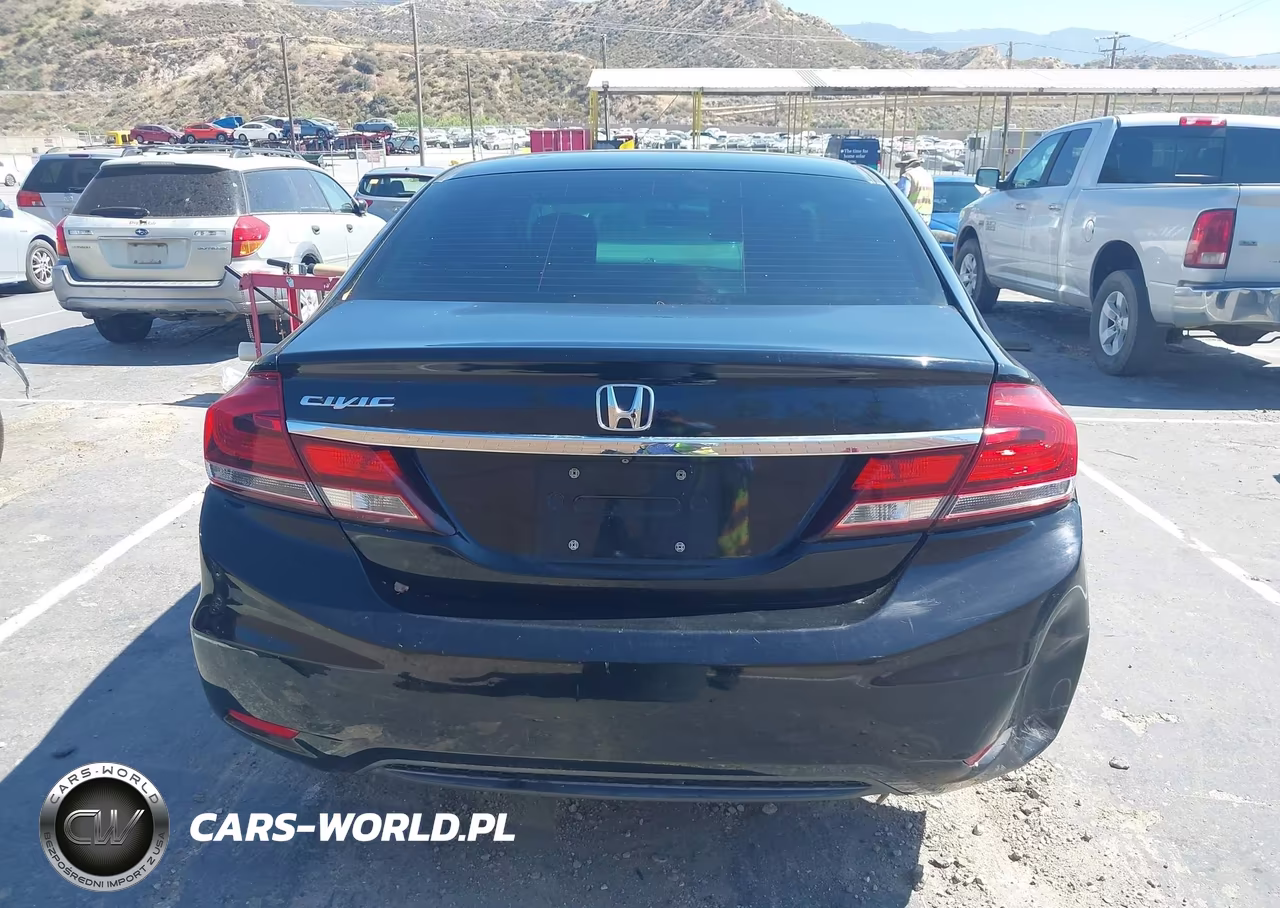 2013 Honda Civic Lx VIN:19XFB2F58DE274580 - 16