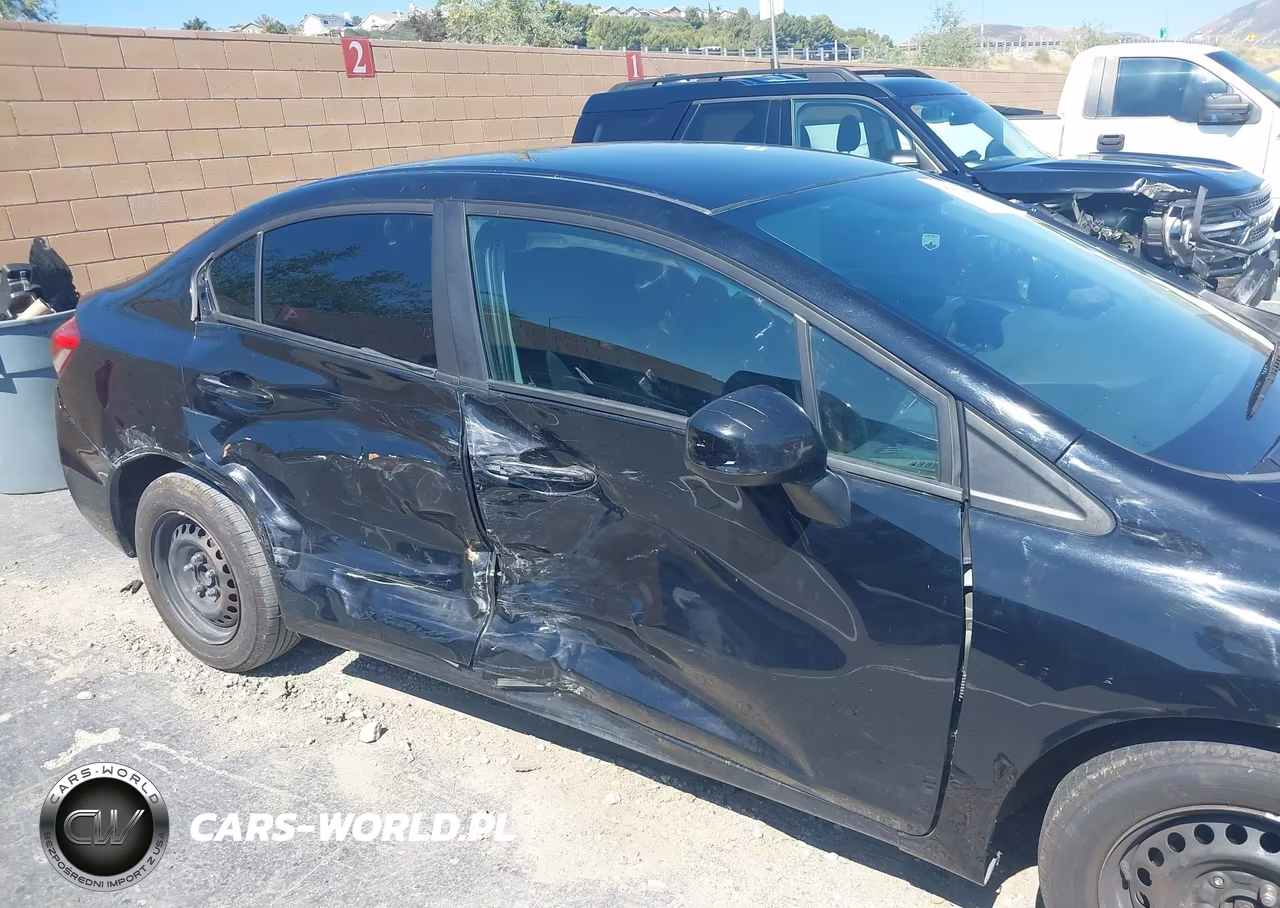 2013 Honda Civic Lx VIN:19XFB2F58DE274580 - 17