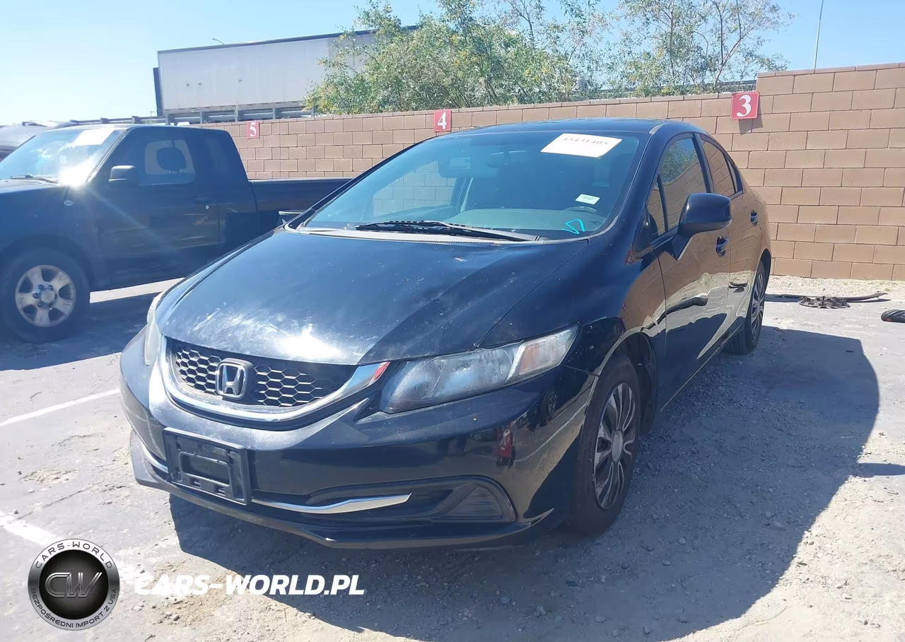 2013 Honda Civic Lx VIN:19XFB2F58DE274580 - 2