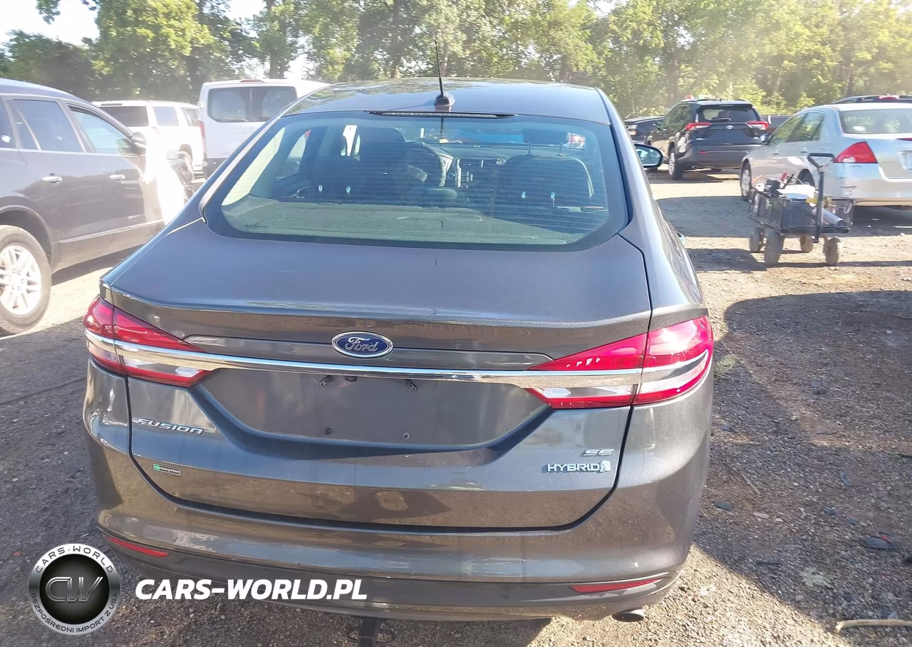 2017 Ford Fusion Hybrid Se VIN:3FA6P0LU6HR287785 - 17