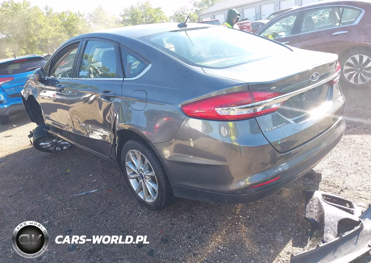 2017 Ford Fusion Hybrid Se VIN:3FA6P0LU6HR287785 - 3