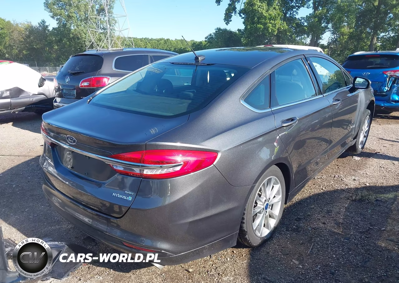 2017 Ford Fusion Hybrid Se VIN:3FA6P0LU6HR287785 - 4