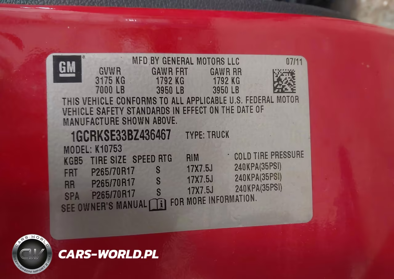 2011 Chevrolet Silverado 1500 Lt VIN:1GCRKSE33BZ436467 - 9