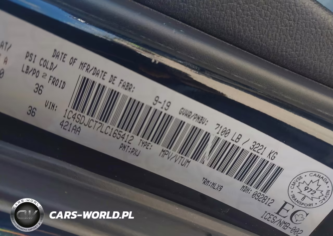 2020 Dodge Durango R-T VIN:1C4SDJCT7LC165412 - 9