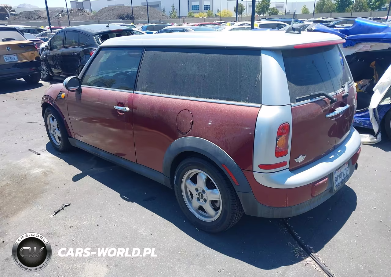 2008 Mini Cooper Clubman VIN:WMWML33518TN67231 - 3