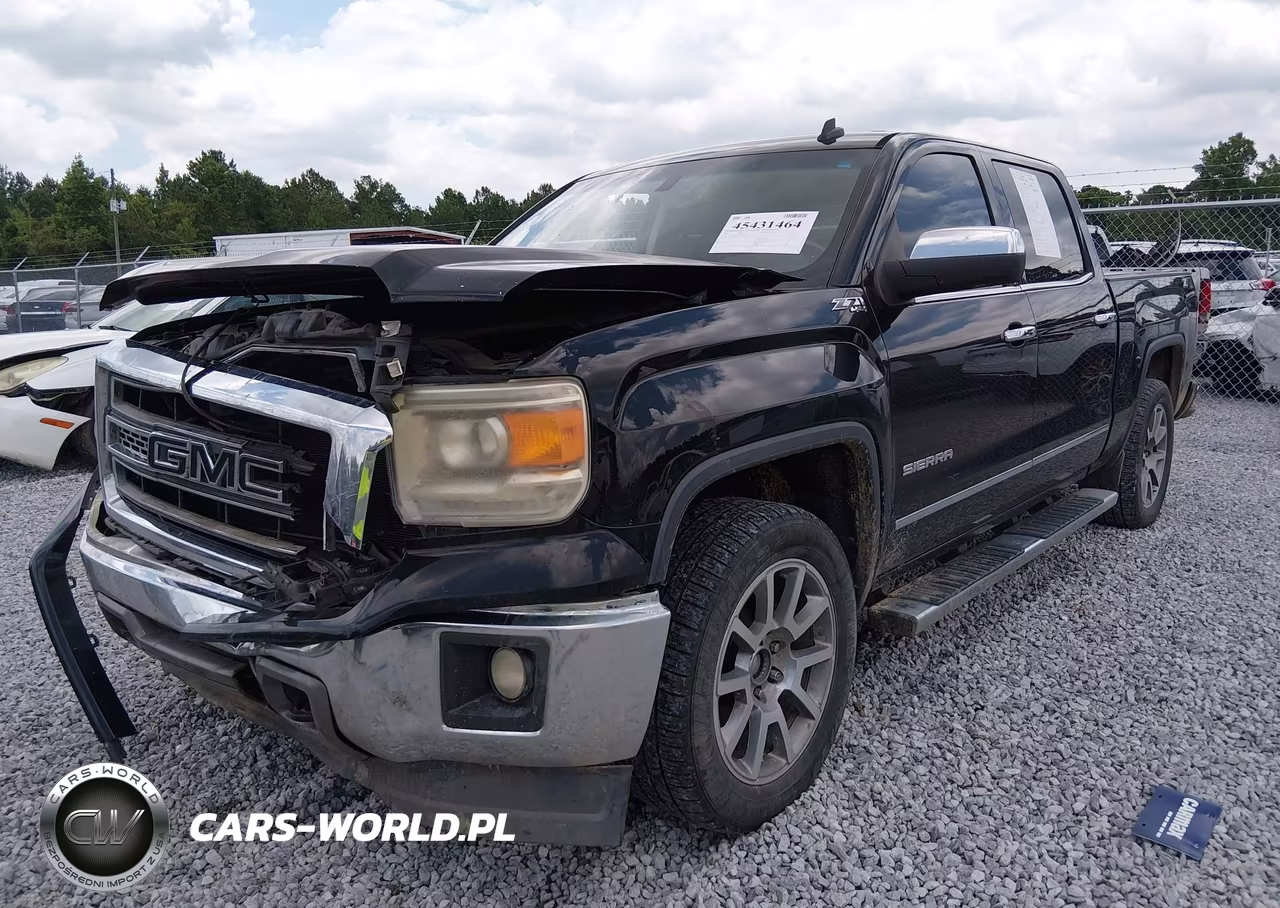 2014 GMC Sierra 1500 Slt VIN:3GTU2VEC0EG376972 - 2