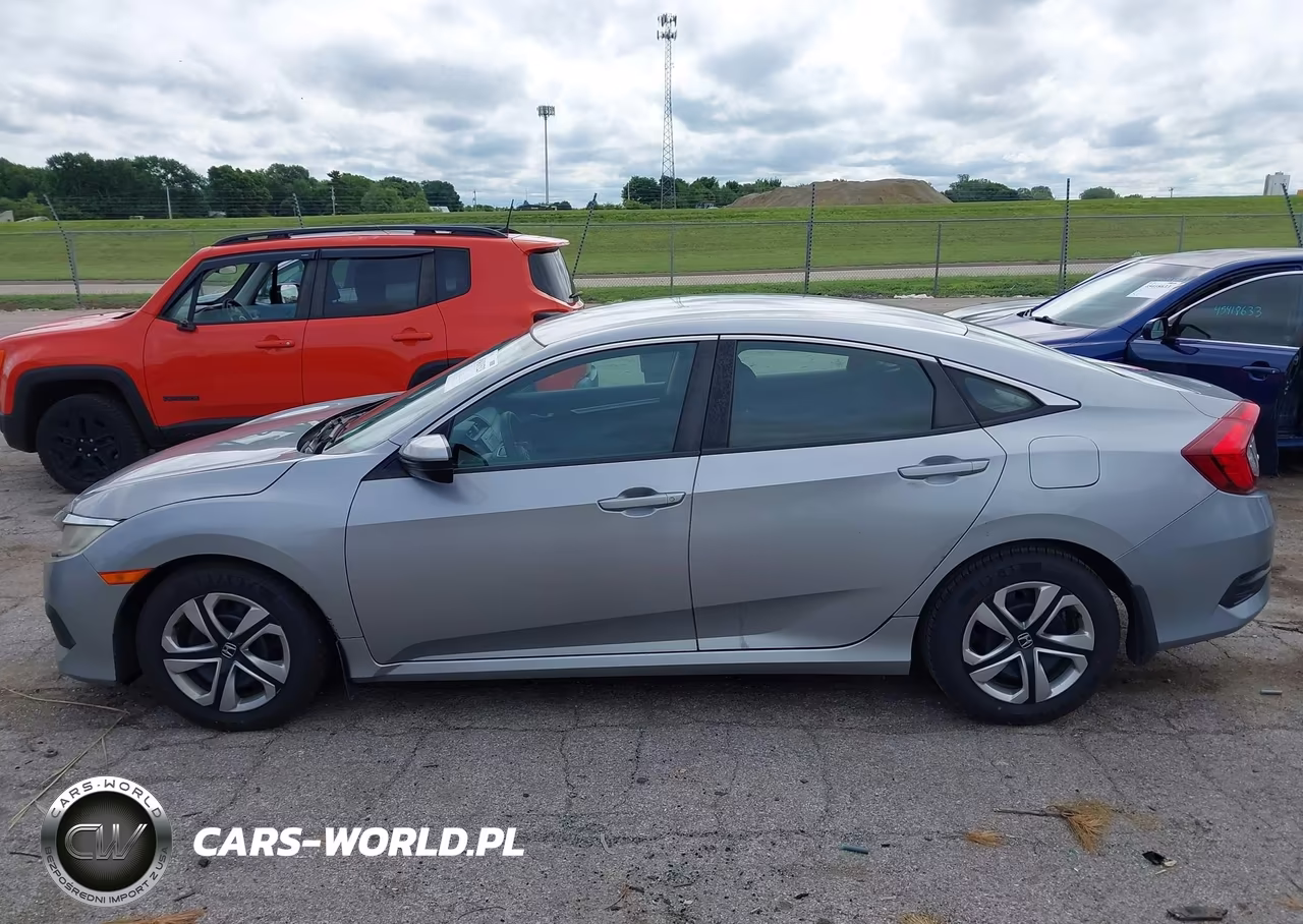 2017 Honda Civic Lx VIN:19XFC2F50HE039741 - 14