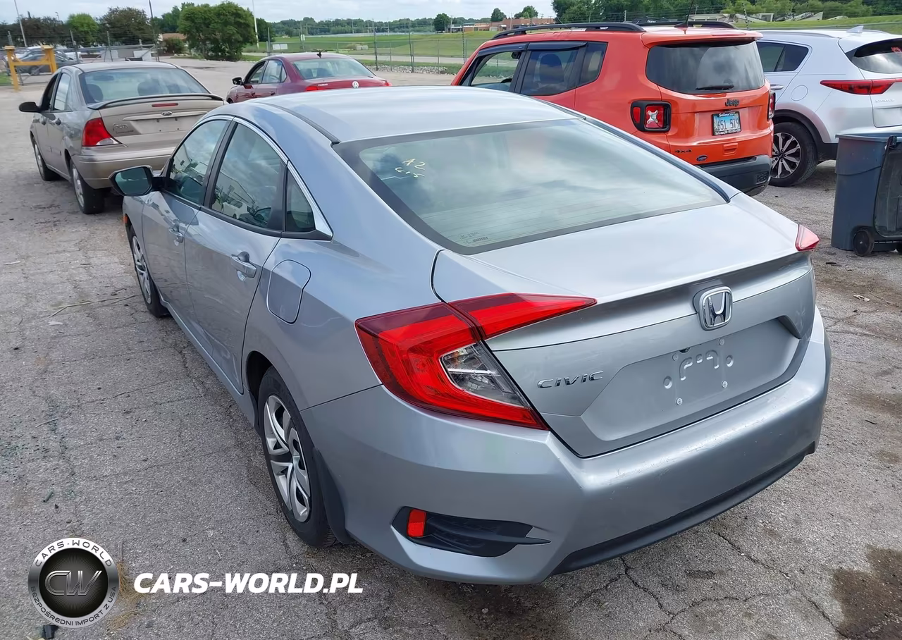 2017 Honda Civic Lx VIN:19XFC2F50HE039741 - 3