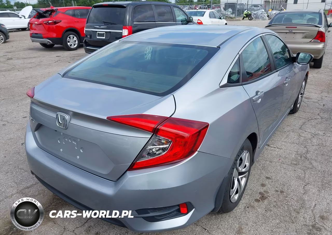 2017 Honda Civic Lx VIN:19XFC2F50HE039741 - 4