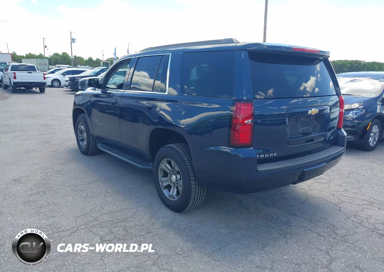 2018 Chevrolet Tahoe Ls VIN:1GNSKAEC6JR338602 - 3