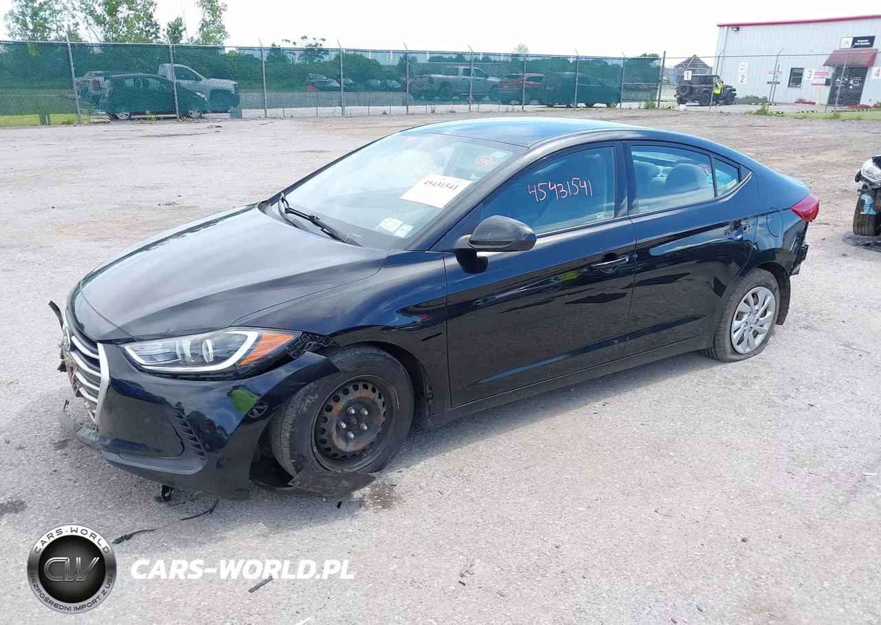 2018 Hyundai Elantra Se VIN:5NPD74LF7JH261599 - 2