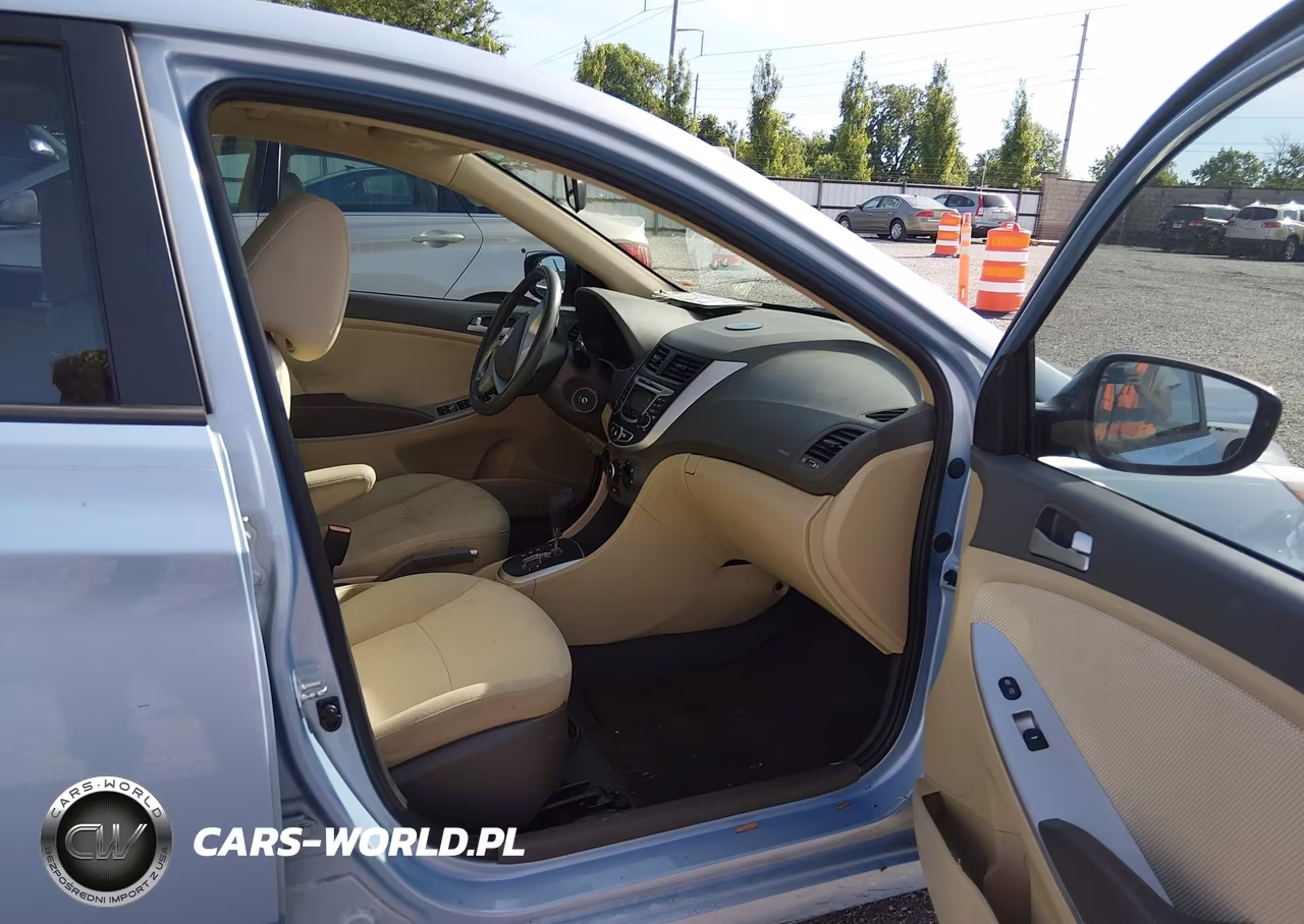2013 Hyundai Accent Gls VIN:KMHCT4AE0DU560276 - 5