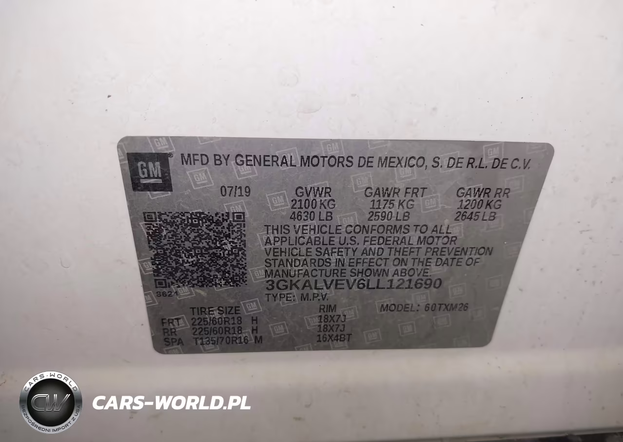 2020 GMC Terrain Awd Slt VIN:3GKALVEV6LL121690 - 9