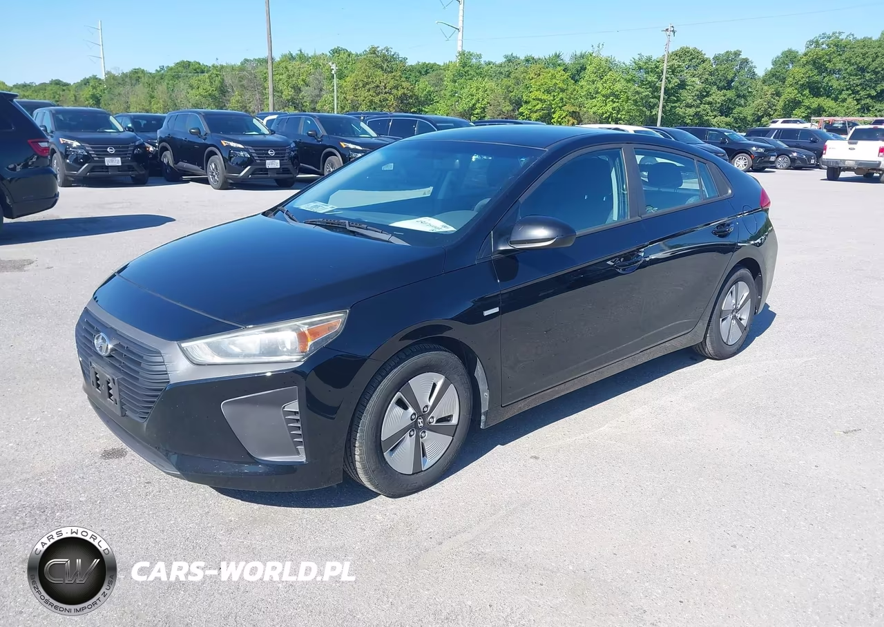 2018 Hyundai Ioniq Hybrid Blue VIN:KMHC65LC6JU076570 - 2