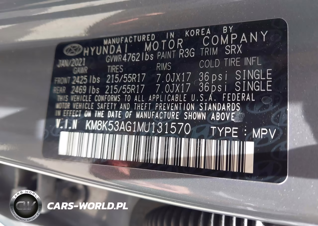 2021 Hyundai Kona Electric Ultimate VIN:KM8K53AG1MU131570 - 9