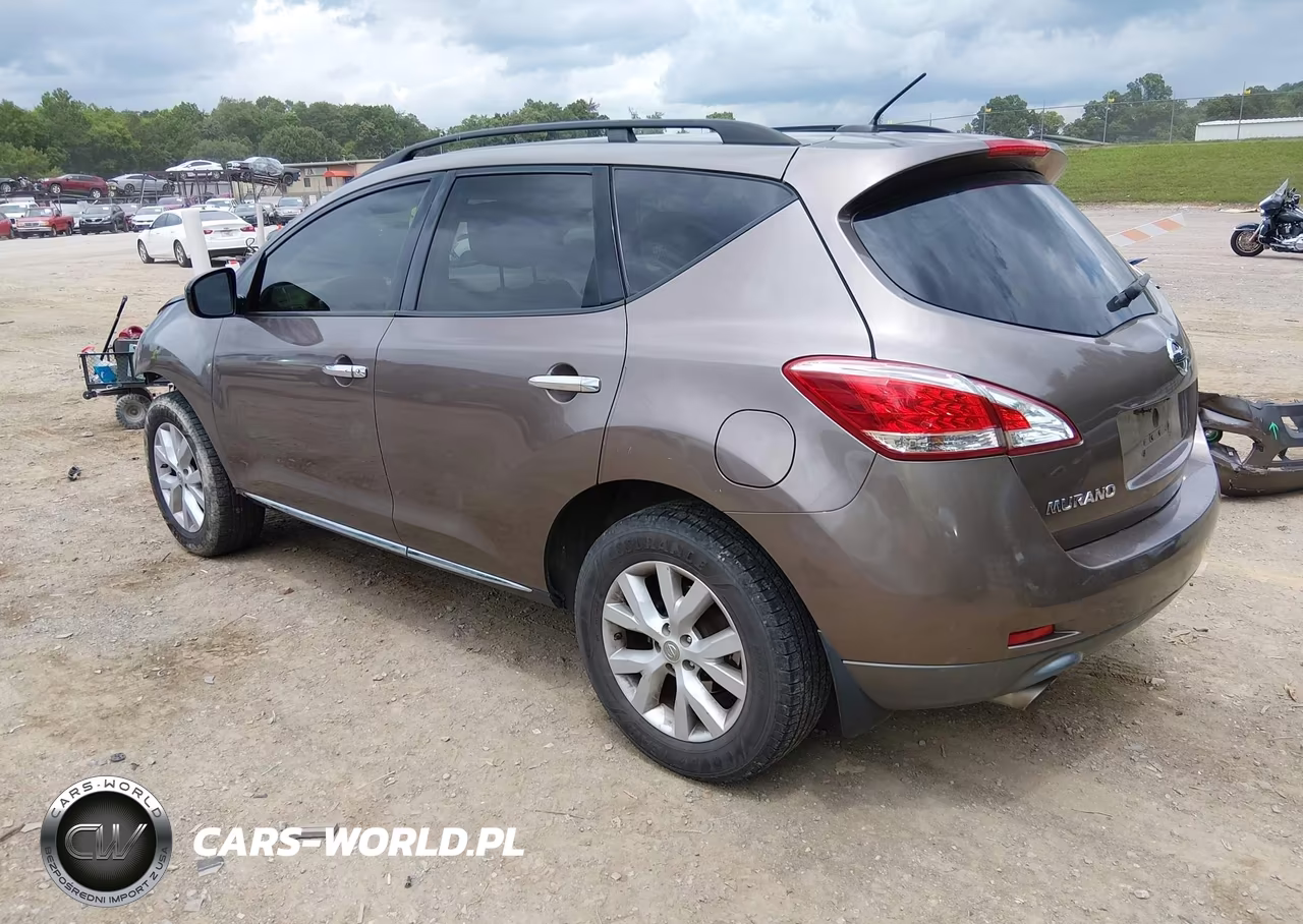 2014 Nissan Murano Sl VIN:JN8AZ1MW1EW518593 - 3