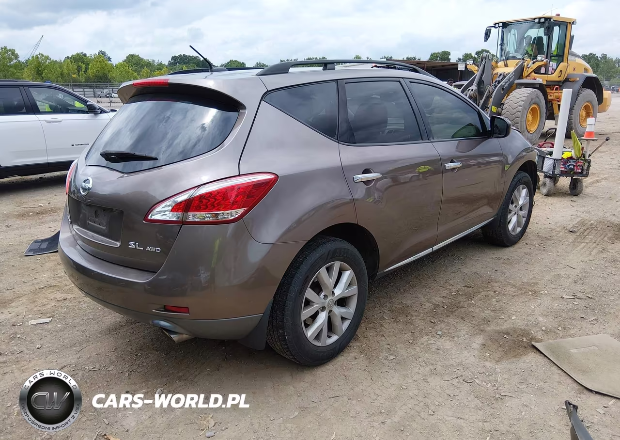 2014 Nissan Murano Sl VIN:JN8AZ1MW1EW518593 - 4