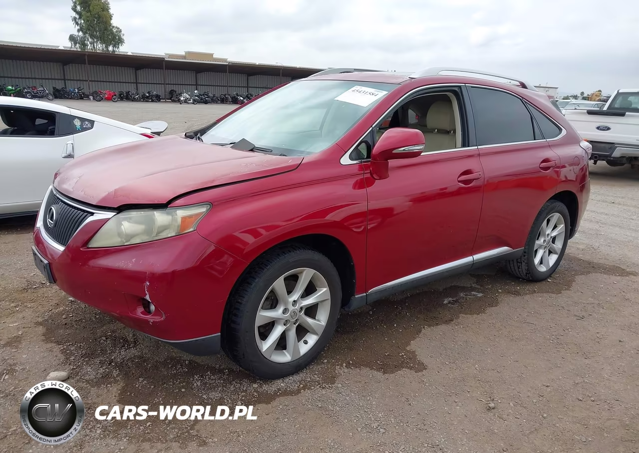 2010 Lexus Rx 350 VIN:JTJZK1BA4A2404483 - 2