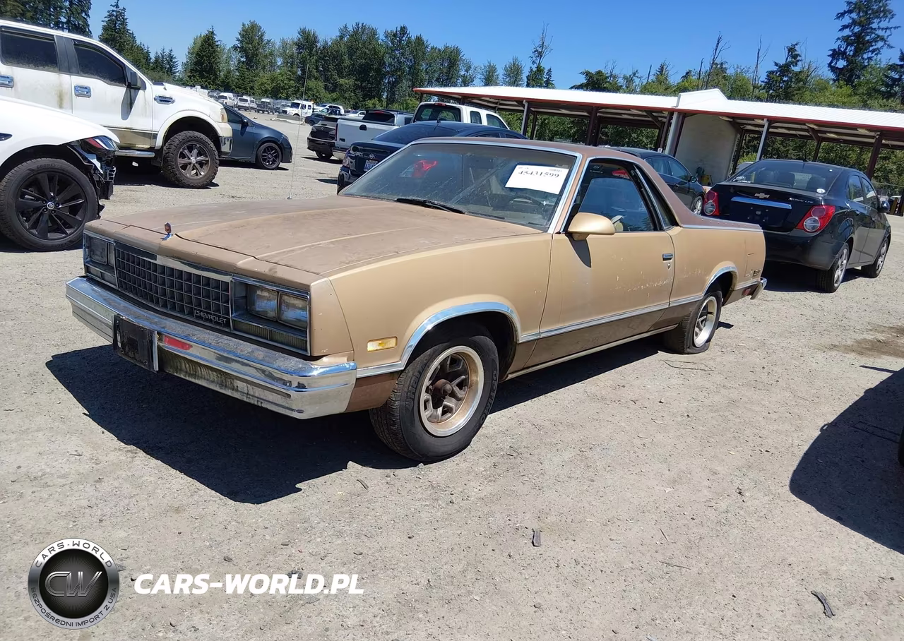 1987 Chevrolet El Camino VIN:3GCCW80H0HS904645 - 2