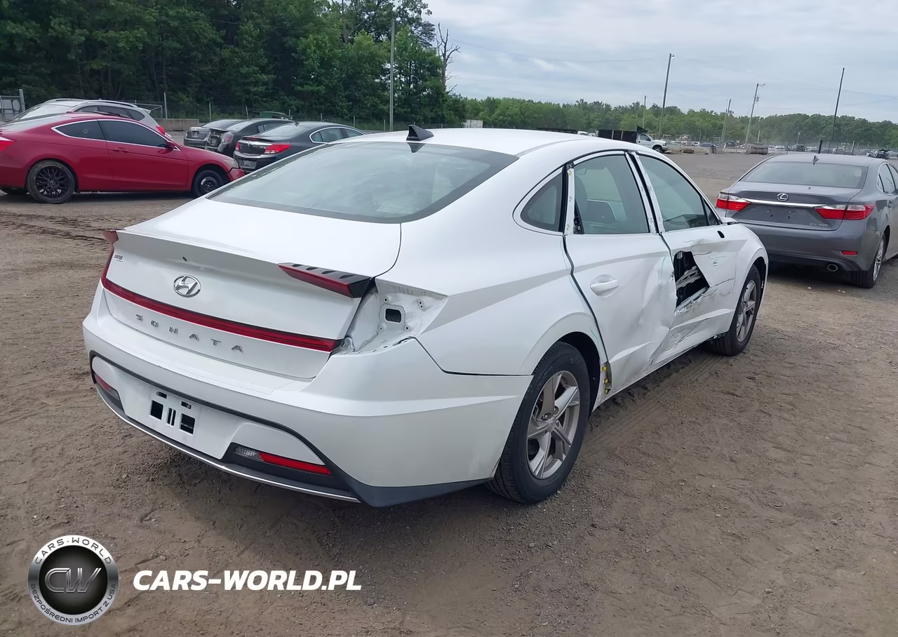 2021 Hyundai Sonata Se VIN:5NPEG4JAXMH088015 - 4