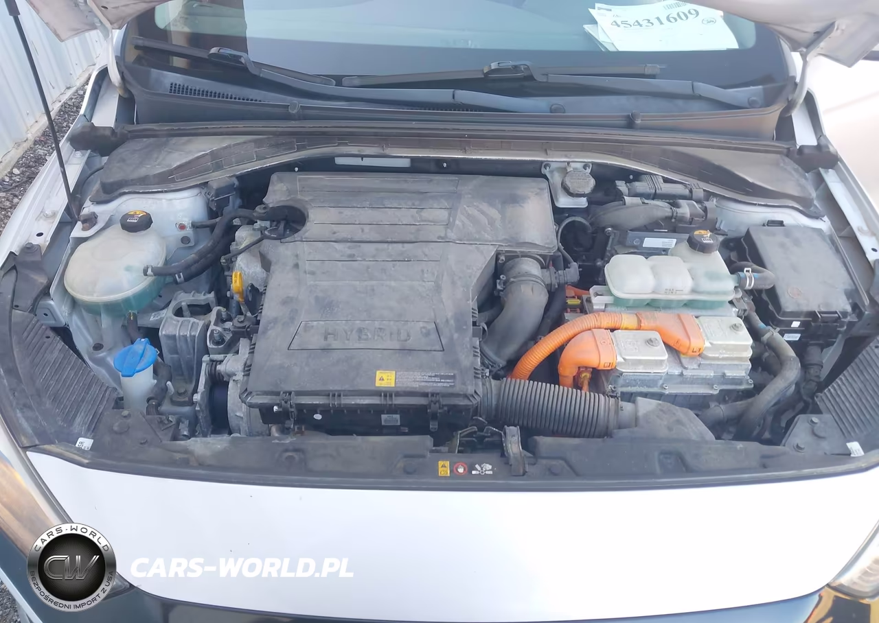 2019 Hyundai Ioniq Hybrid Blue VIN:KMHC65LC6KU106877 - 10
