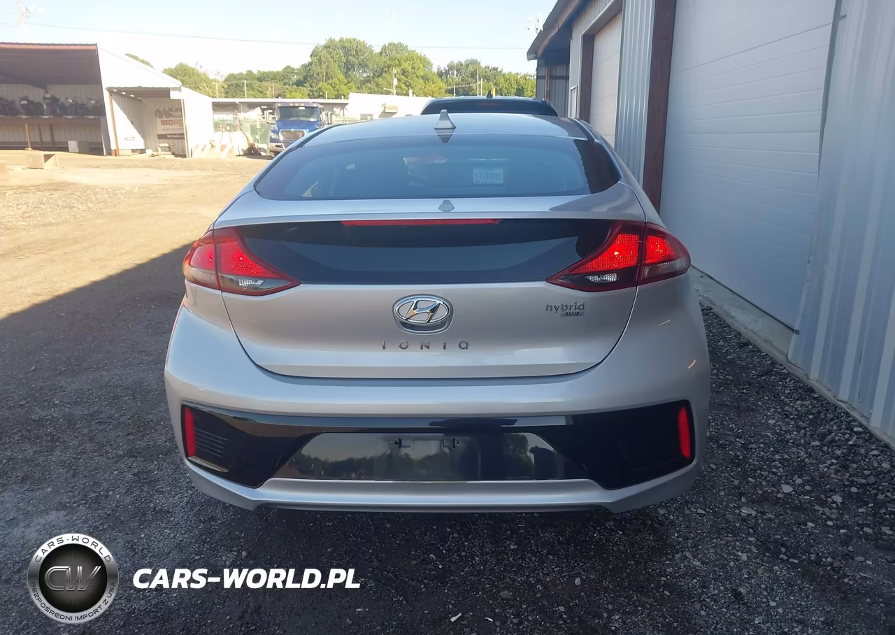 2019 Hyundai Ioniq Hybrid Blue VIN:KMHC65LC6KU106877 - 16